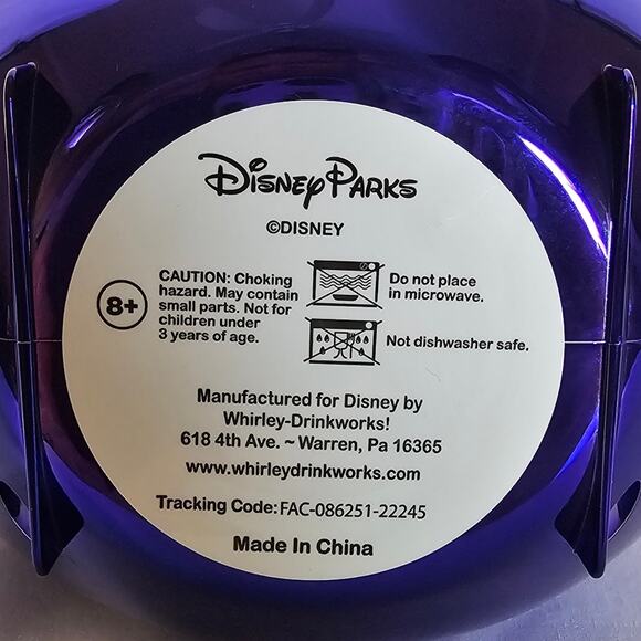 Walt Disney World Purple Metallic Mickey Ears Popcorn Bucket 2023 - NEW! - Picture 7 of 7